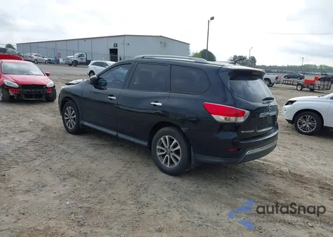 2014 Nissan Pathfinder Sv из США, поврежденный, VIN 5N1AR2MM0EC607116